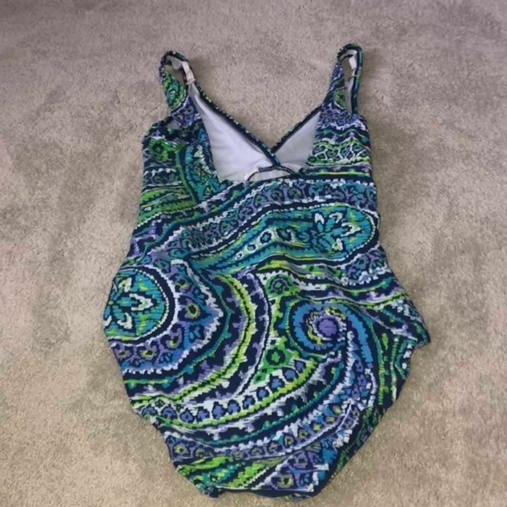 Lauren Ralph Lauren One Piece Swimsuit Small - Picture 6 of 16